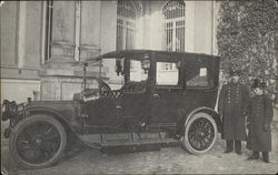 1911 Panhard-Knight Landaulet Postcard