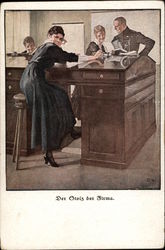 Der stolz der firma. Postcard