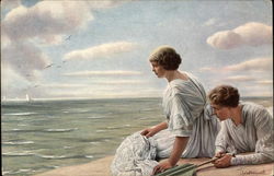 J. Lempoels - Les mouettes / Die Möven Postcard