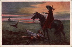"Bila Hora" by J. Fischer Postcard