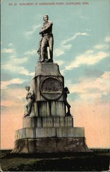 Monument of Commodore Perry Postcard
