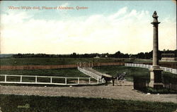 Plains of Abraham, Quebec Postcard
