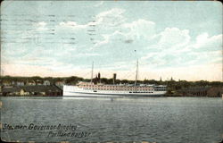 Steamer Governor Dingley, Portland Harbor Postcard