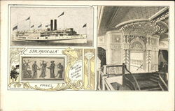 Steamer "Priscilla" Postcard