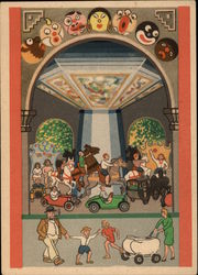 Wiener Wurstelprater - Amusement Park Postcard