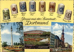 Greetings from Dortmund Germany Postcard Postcard