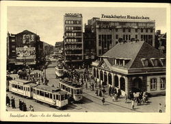 Main Street, Frankfurt Postcard