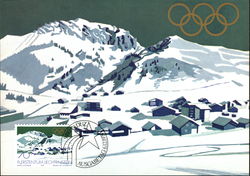 1979 Winter Olympics Postcard