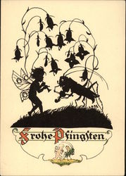 Frohe Pfingsten Postcard