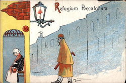 Refugium Peccatorum - Refuge of Sinners Postcard