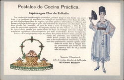 Postales de Cocina Practica Advertising Postcard Postcard