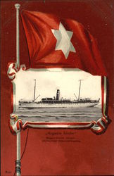 Hegedus Sandor Steamers Postcard Postcard