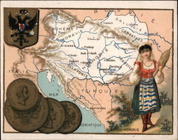 Map of Hungary and Surrounding Countries Map of Hungary and Surrounding Countries