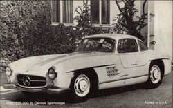 Mercedes 300 SL German Sportscoupe Arcade Card