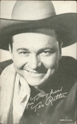 Tex Ritter Actors Arcade Card Arcade Card Arcade Card