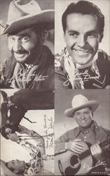American Western Actors Arcade Card