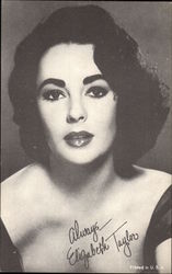 Elizabeth Taylor Actresses Arcade Card Arcade Card Arcade Card