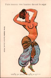 Erotic French Work A Light - Topless Woman Dancing Erotic French Work A Light - Topless Woman Dancing