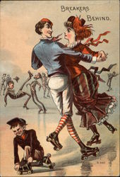 Breakers Behind Trade Card