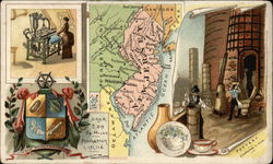 Arbuckles' Coffee Collector's Card, New Jersey Trade Card