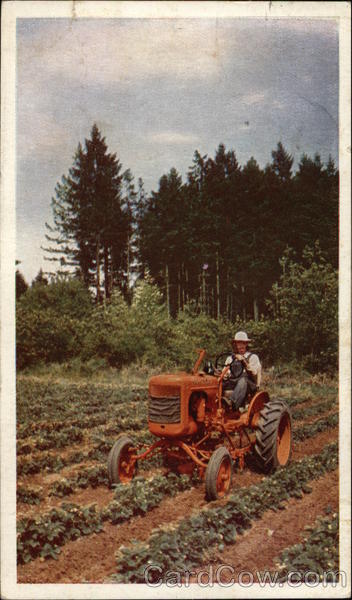 Model B tractor Advertising