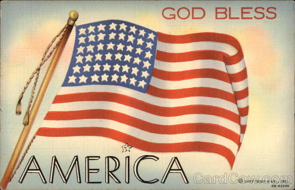 God Bless America Flags