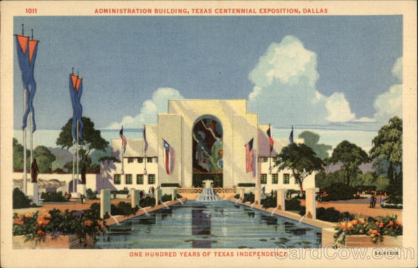 Administration Building, Texas Centennial Exposition Dallas