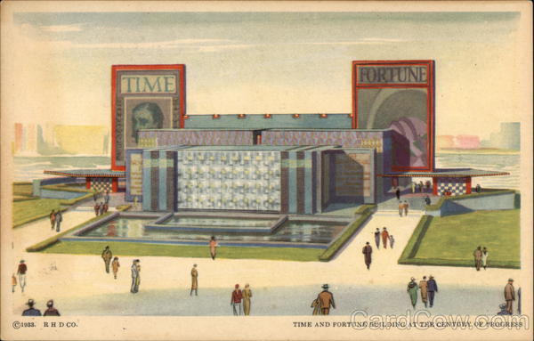 Time and Fortune Building 1933 Chicago World Fair