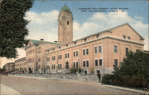 Command and General Staff School FOrt Leavenworth Kansas