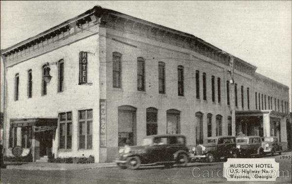 Murson Hotel Waycross Georgia