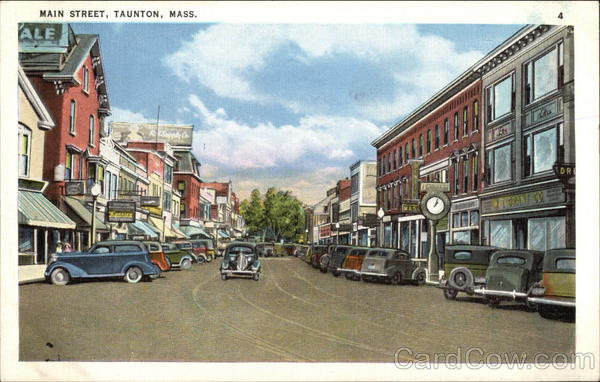 Main Street View Taunton Massachusetts