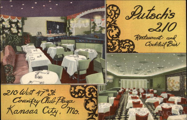 Putsch's 210 Restaurant and Cocktail Bar Kansas City Missouri