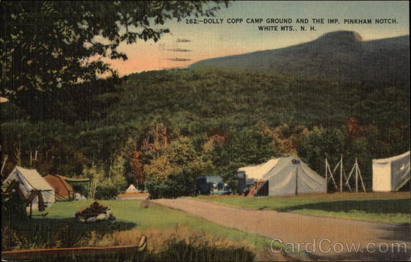 Dolly Copp Camp Ground and the Imp Pinkham Notch Gorham New Hampshire