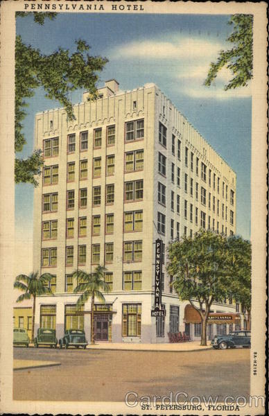 Pennsylvania Hotel St. Petersburg Florida