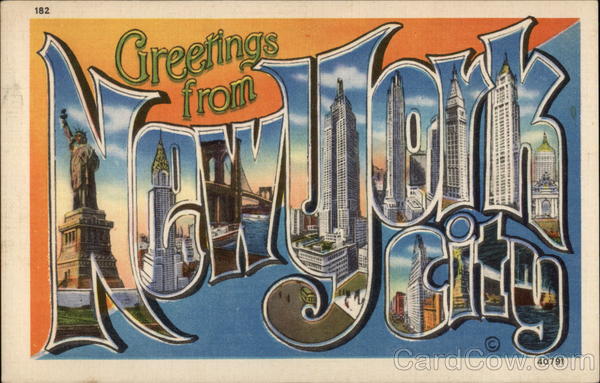 Greetings from New York City