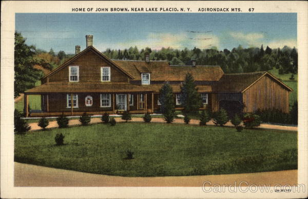 Home of John Brown in the Adirondack Mountains Lake Placid New York