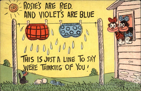 Rosie's Are Red Black Americana