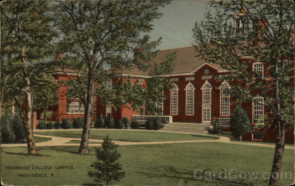 Pembroke College Campus Providence Rhode Island