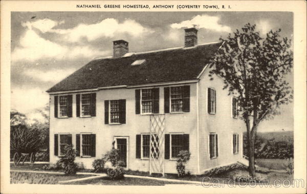 Nathaniel Greene Homestead Anthony Rhode Island
