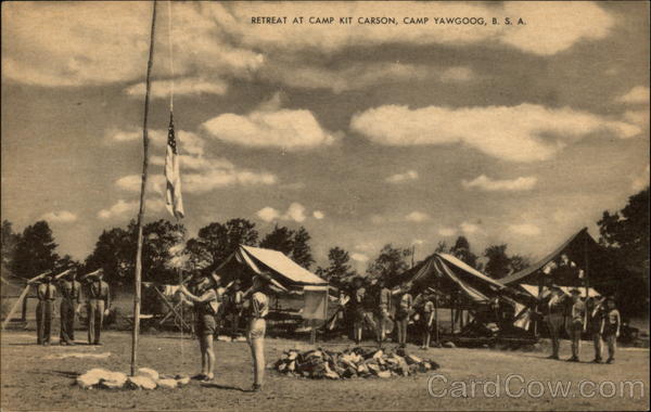 Retreat at Camp Kit Carson, Camp Yawgoog, BSA Rockville Rhode Island