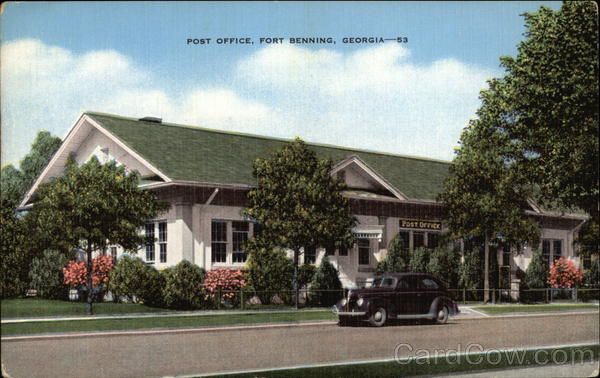 Street View of US Post Office Fort Benning Georgia