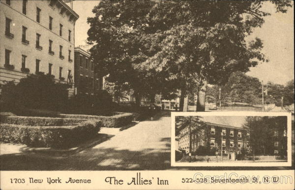 The Allies' Inn - 1703 New York Avenue - 522 Seventeenth Street, NW