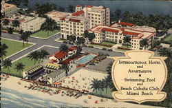 International Hotel and Apartments Postcard