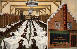 Mader's Famous Restaurant Postcard