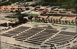 US Naval Training Station Postcard
