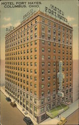 Hotel Fort Hayes Postcard
