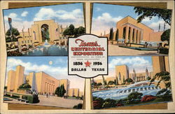 Texas Centennial Exposition Dallas, TX Postcard Postcard