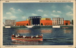 View of Horticultural Building at Chicago World's Fair Postcard