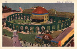 The A & P Carnival Postcard
