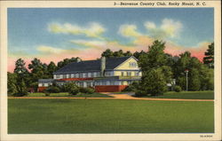 Benvenue Country Club and Grounds Rocky Mount, NC Postcard Postcard